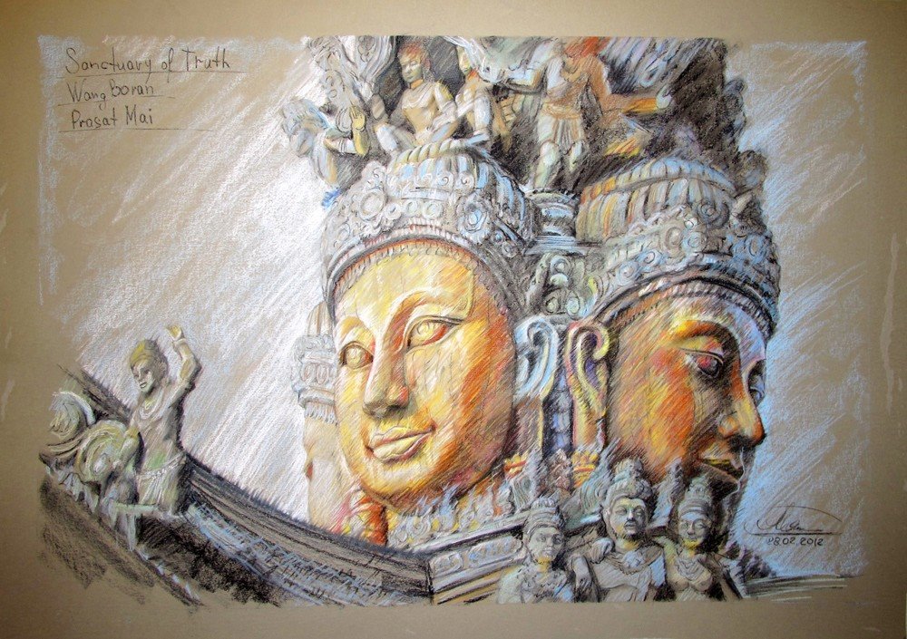 Sanctuary of Truth by artist